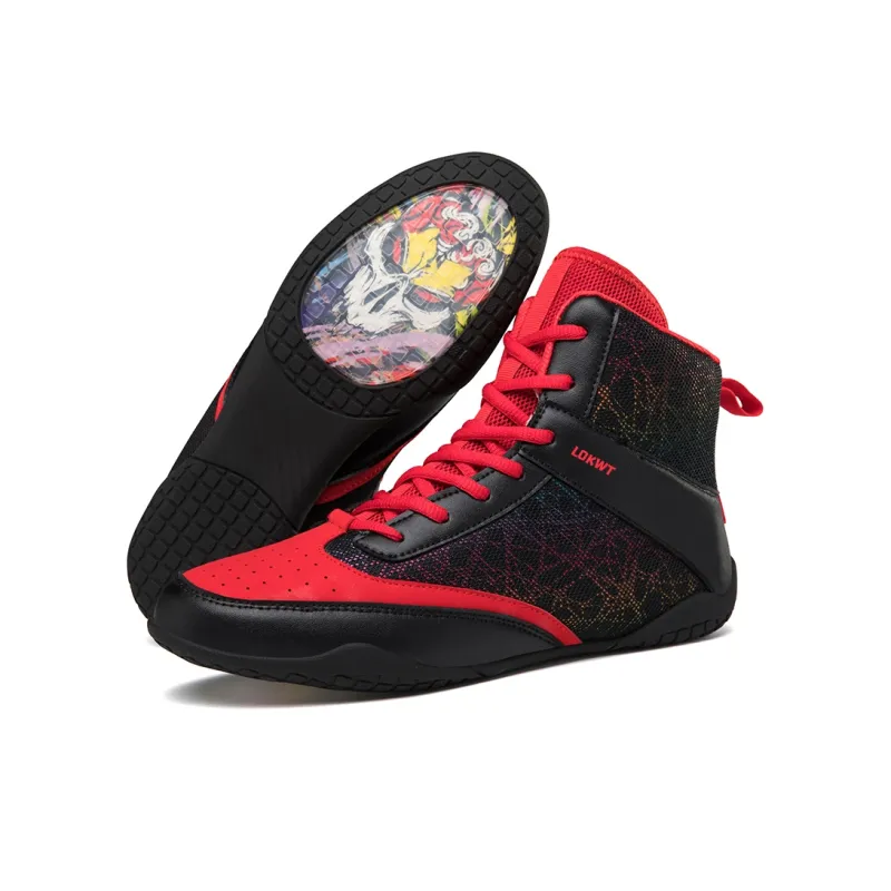 LOKWT Anti-Slip And Wear-Resistant Breathable Mid-Top Training Shoes Unisex-10