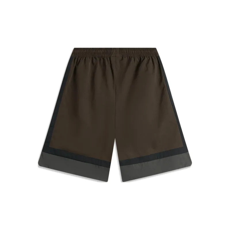 LiNing Badfive Sports Shorts Men's Slate Umber Black Obsidian Gray-1