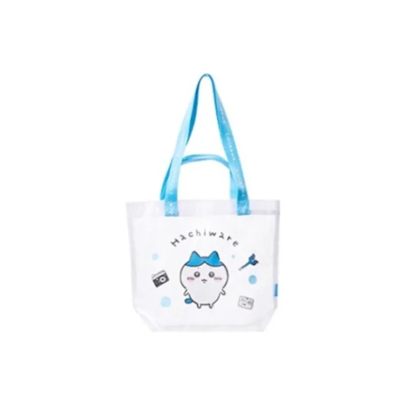 MINISO Chiikawa PVC Handbag Shoulder Bag Medium Size Unisex Pink/Blue/Yellow-6