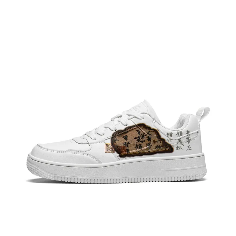 TCELLARS Skateboard Shoes Unisex Low Top White-139