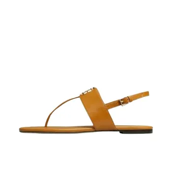 TORY BURCH Eleanor Strap Sandals Women's Caramel