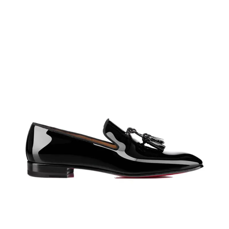 Christian Louboutin Men's Casual Shoes Men Low Top Black-1