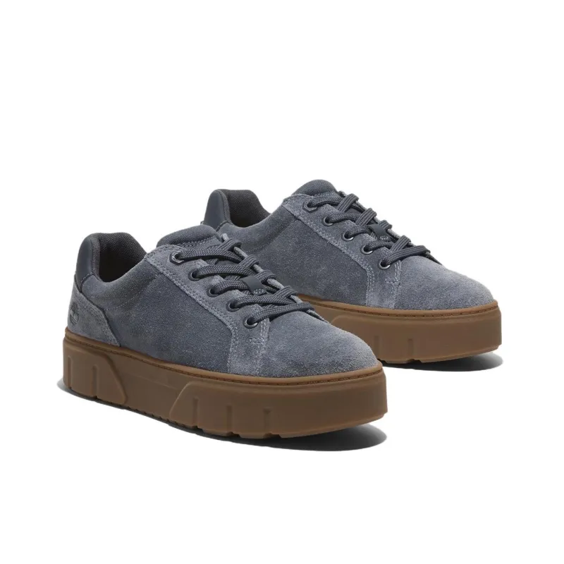 Timberland Anti Slip Wear Resistant Low Top Skateboard Shoes Women's Dark Blue-2