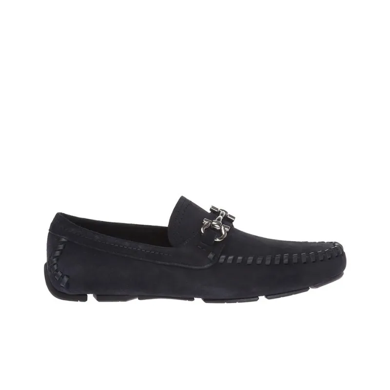 FERRAGAMO Parigi Loafers Men's Black-1