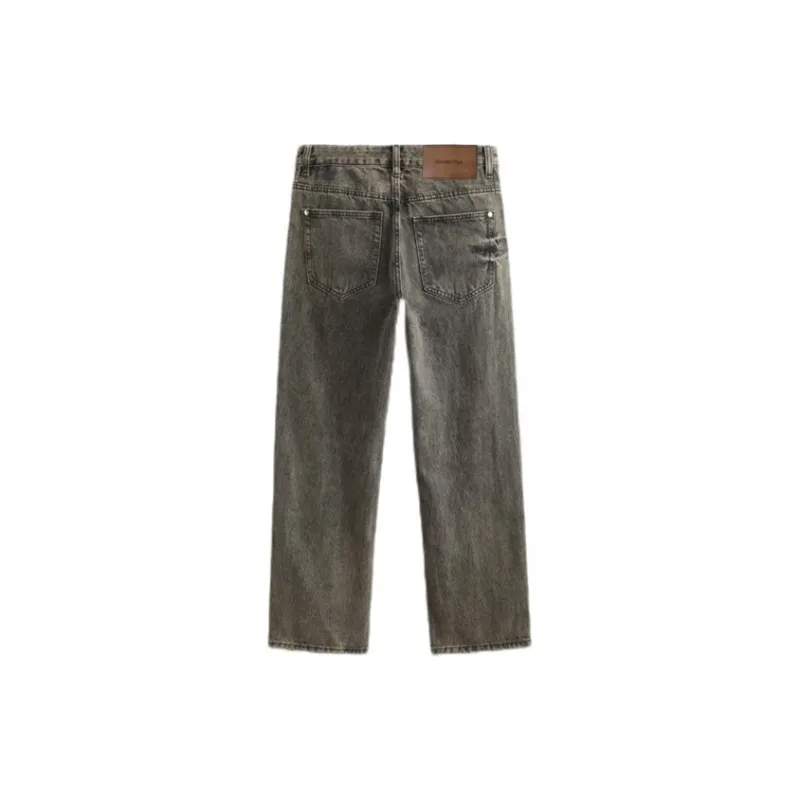 MindBridge Jeans Unisex Yellow Sand Black-1