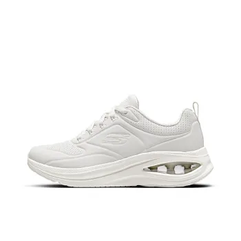 Skechers Lightweight Support Height Increasing Low Top Running Shoes Women's Ivory