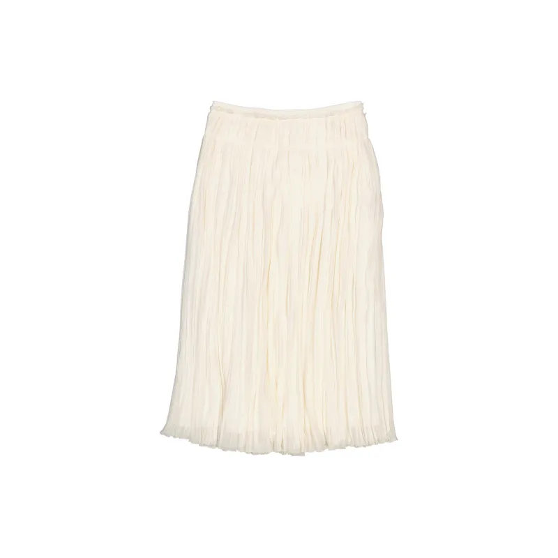 Chloe Casual Long Skirts Women's White-1