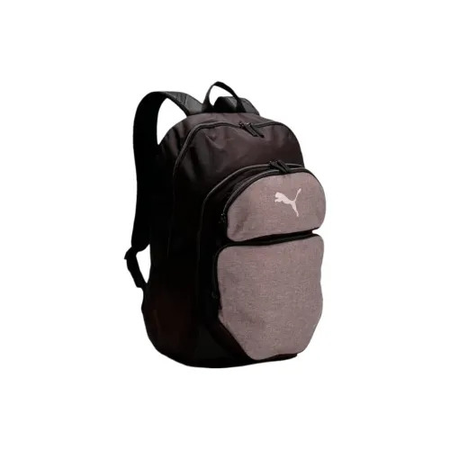 PUMA Polyester Backpack Regular Unisex Black & Medium Gray