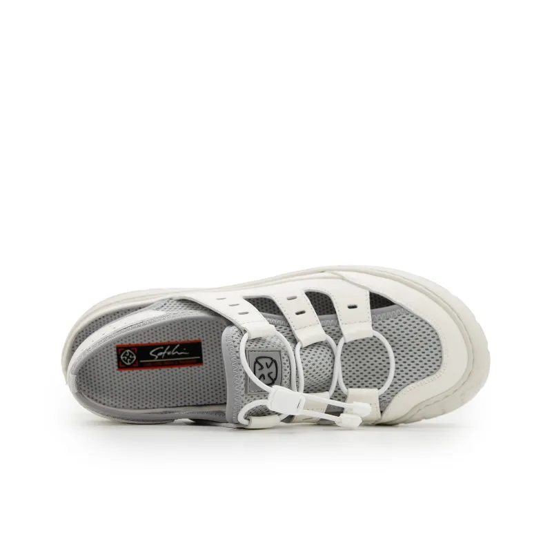 Satchi Beach Sandals Men's White-3
