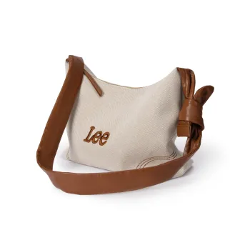 Lee Fabric+Artificial Leather Crossbody Bag, Shoulder Bag, Messenger Bag Large Size Women's Coix Seed