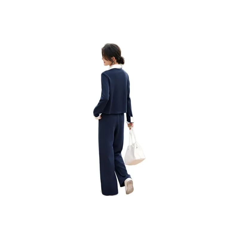 XWI Casual Suit Women's Navy Blue-1