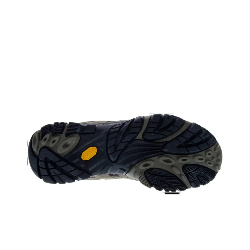 MERRELL Moab 2 Anti-Slip Wear-Resistant Low-Top Trekking Shoes Men's Tan-3
