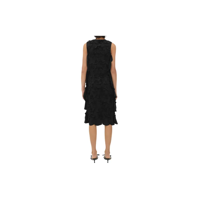 Bottega Veneta Sleeveless Dress Women's Black-1