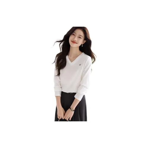 Mo Han Yi Mei T-Shirts Women's White