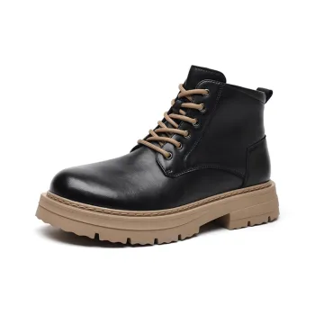 LUOGOKS Men's Casual Shoes Men High Top