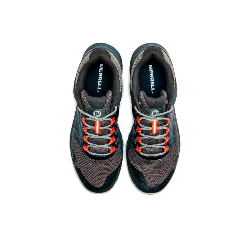 MERRELL Nova 2 Slip-Resistant Low-Top Trail Running Running Shoes Men's Black-3