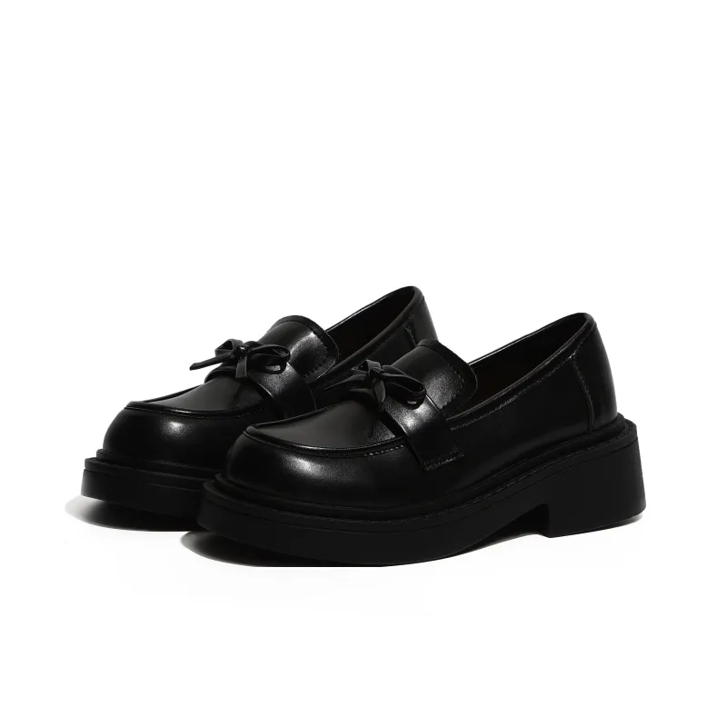 NUNZ Loafers Women's Black Glossy/Black Matte-7