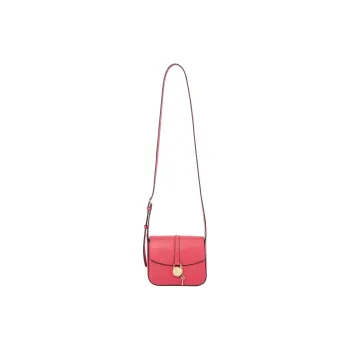 MICHAEL KORS Cow Leather Crossbody Bag, Shoulder Bag Small Size Women's Fuchsia