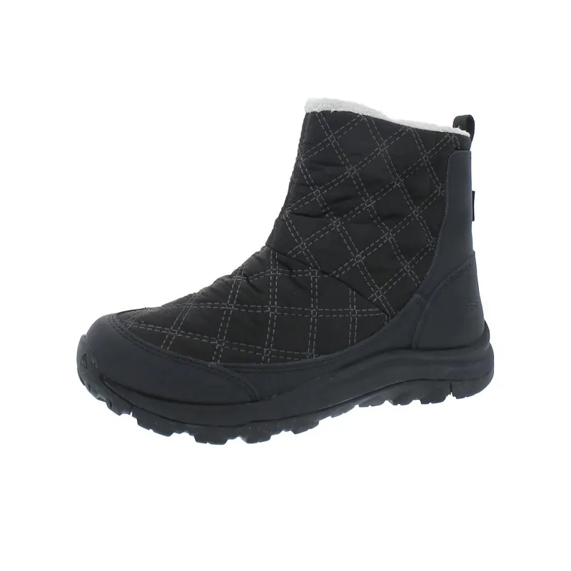 KEEN Anti-Slip Wear-Resistant Mid-Top Trekking Shoes Women's Black-0