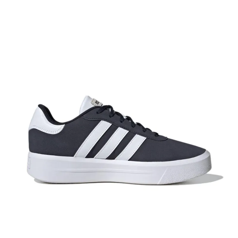 Adidas Court Anti Slip Wear Resistant Low Top Skateboard Shoes Women's Black-1