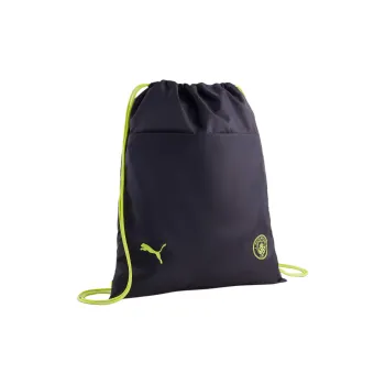 PUMA Polyester Gym Bag Backpack Regular Unisex New Marine Blue & Yellow