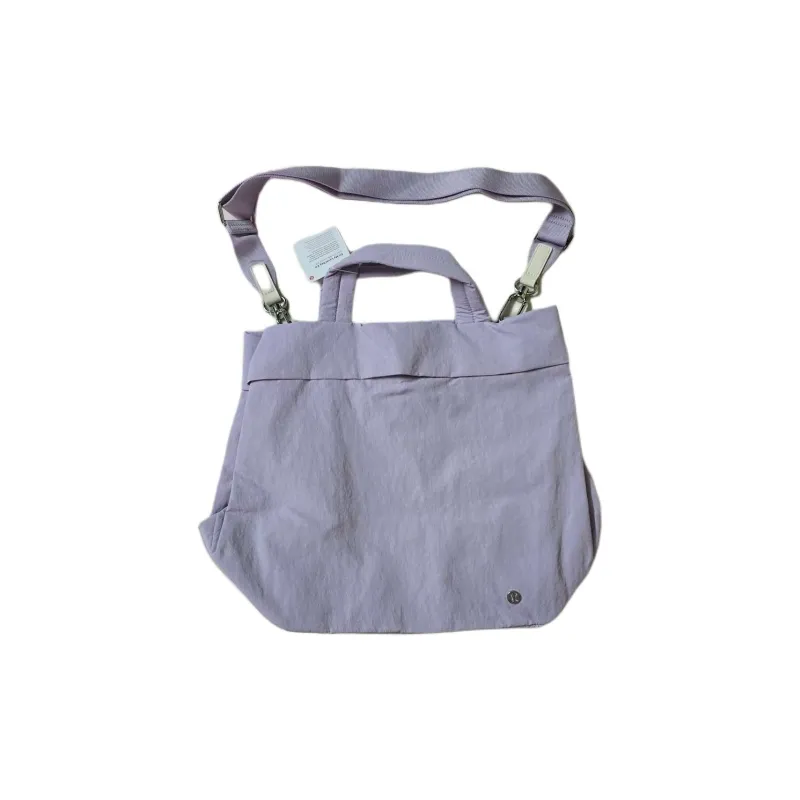Lululemon Polyurethane Shoulder Bag Crossbody Bag Handbag Regular Women's Purple-1