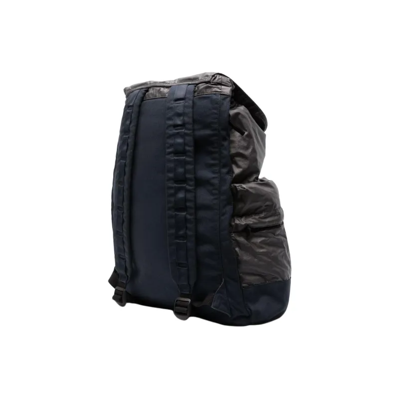 STONE ISLAND PU Backpack Men's Gray-1