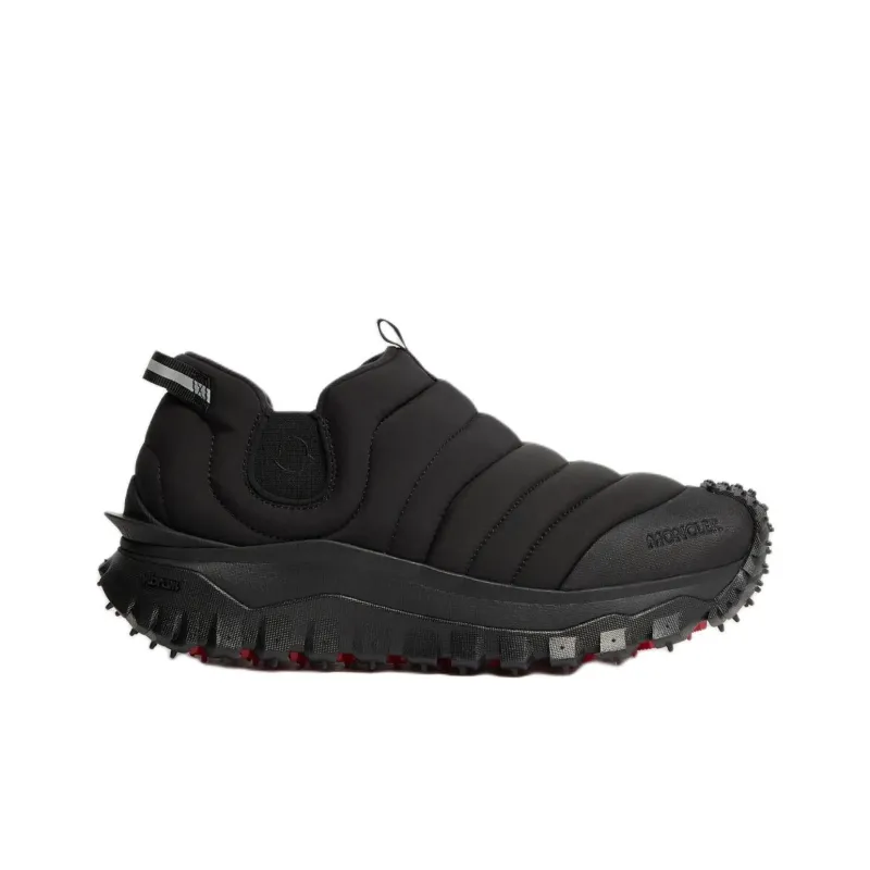 Moncler Trailgrip Après Low Top Casual Shoes 4.5cm Men's Black-1