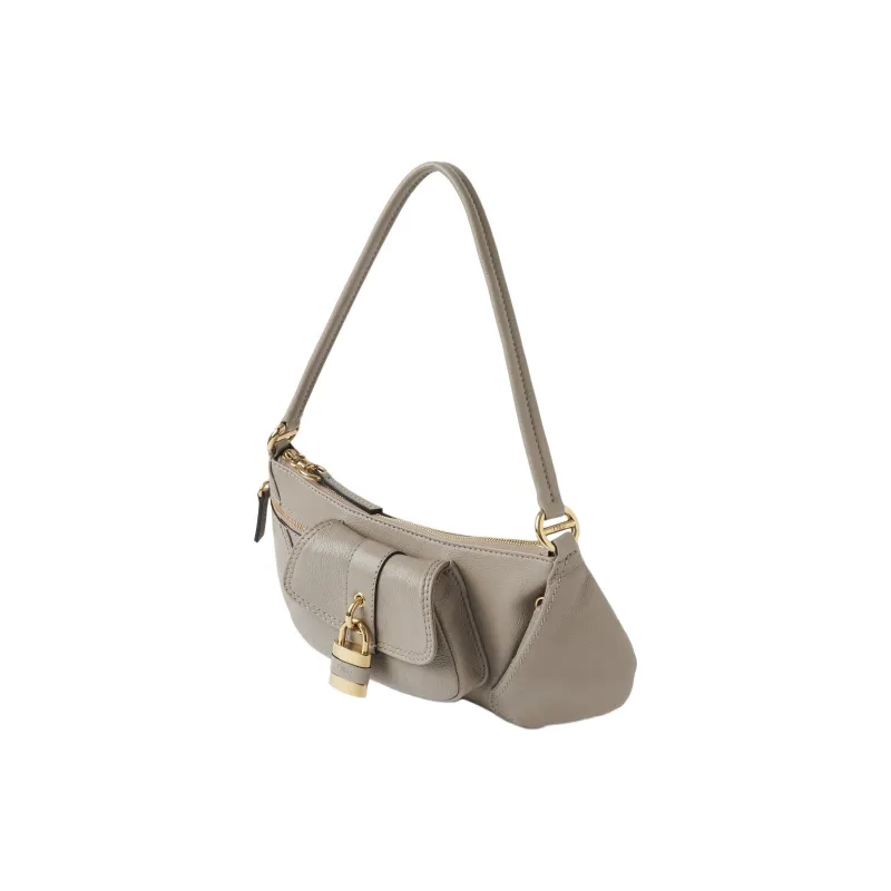 Chloé The 99 Lock Detailed Shoulder Bag-1