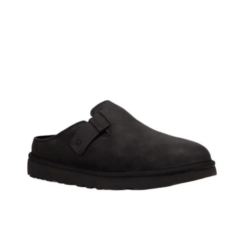 UGG Slip Resistant Wrap toe Slippers Men's Black-3
