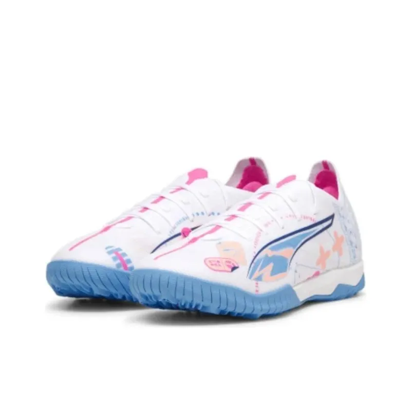 PUMA Ultra 5 Match Volume Up Tt 'White Luminous Blue Pink'-2