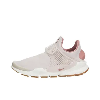 Nike Sock Dart Breathable, Slip Resistant, And Abrasion Resistant Low Top Running Shoes Women's Pink