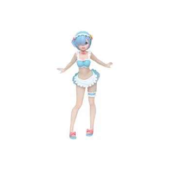 TAITO Rem From Zero Rem Maid Swimwear Ver. Bonus Gifts 23cm