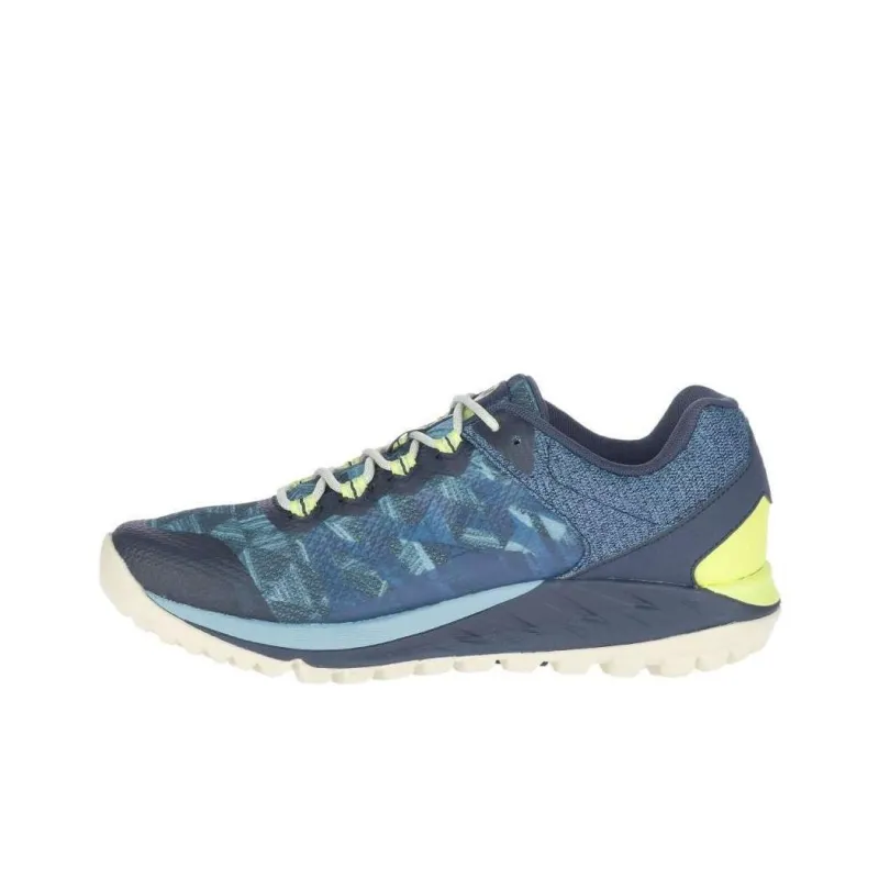 MERRELL Antora 2 Abrasion Resistant Low Top Trail Running Shoes Women's Dark Blue-1