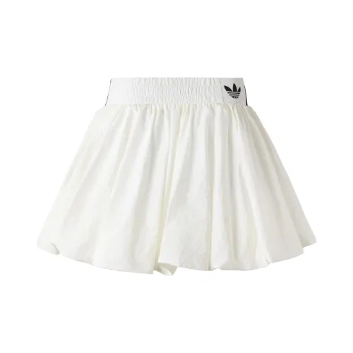 Adidas Originals Casual Short Skirts Women's White