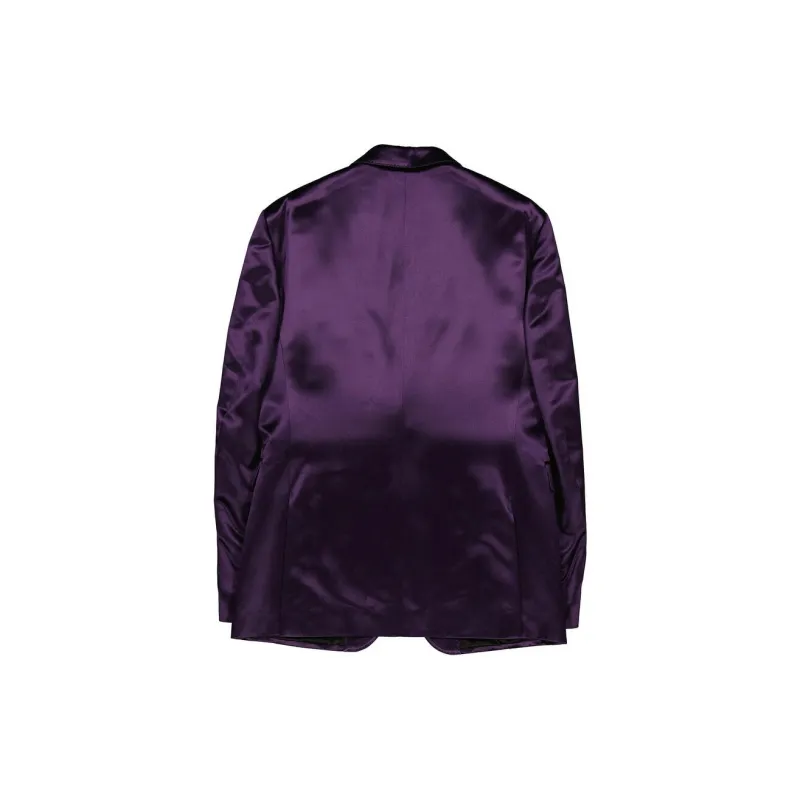 Burberry Business Suit Men's Purple-1