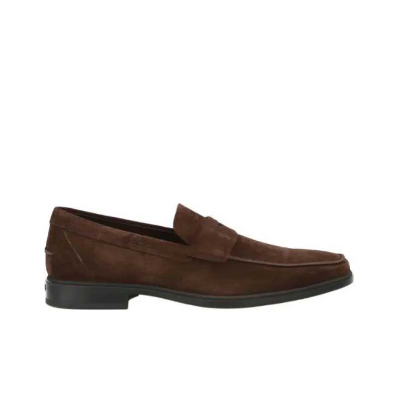 TOD'S Fondo Gomma Loafers Men's Dark Brown-1