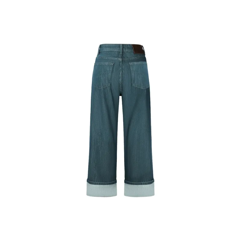 Kabodo Jeans Women's Dark Blue-1