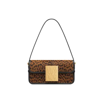 DIOR Miss Dior Little Horsehair Handbag, Shoulder Bag Women's Brown