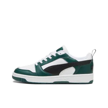 PUMA Rebound V6 Anti Slip Wear Resistant Low Top Skateboard Shoes Unisex Green