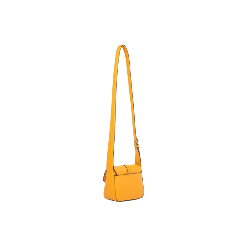 MICHAEL KORS Cow Leather Crossbody Bag, Shoulder Bag Trumpets Women's Yellow-1