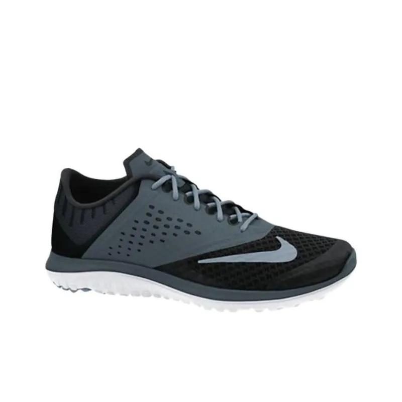 Nike Fs Lite Anti-Slip Wear-Resistant Low-Top Running Shoes Women's Black Gray Color-1