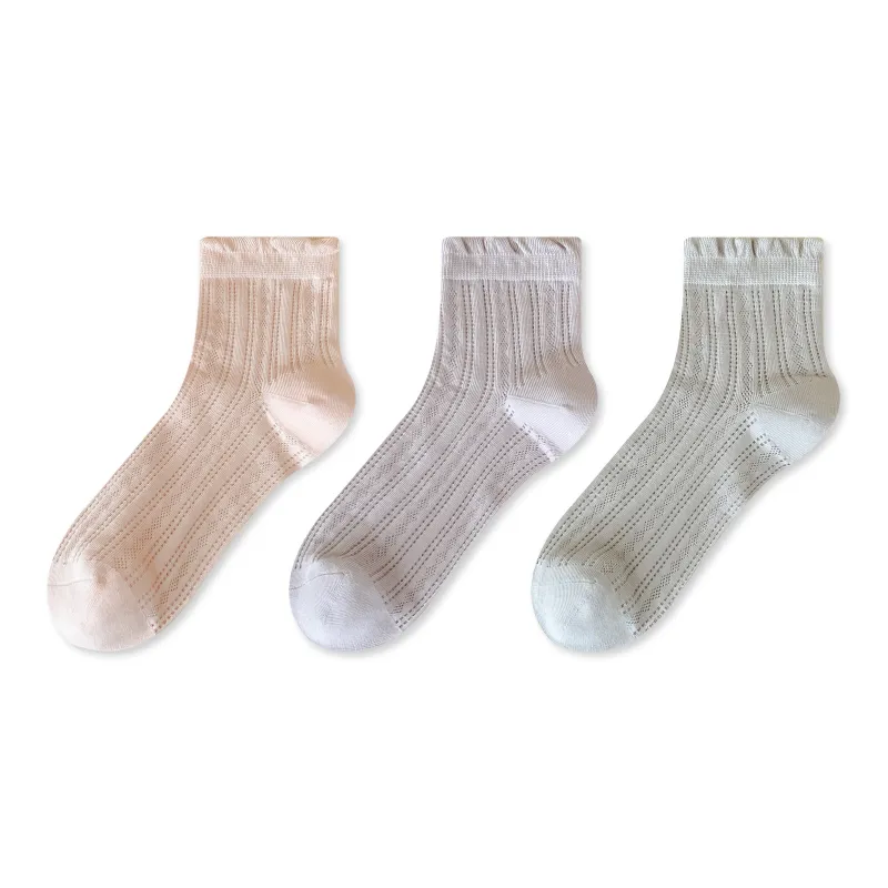 Caramella Mid Calf Socks Women's 3 Pack-11