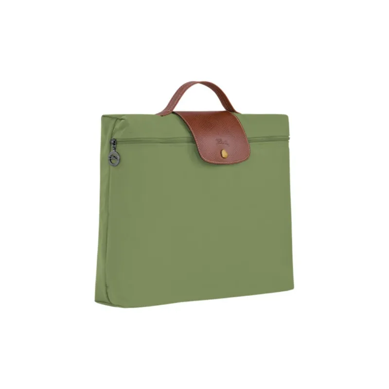 LONGCHAMP Nylon Handbag Trumpets Unisex Green-1
