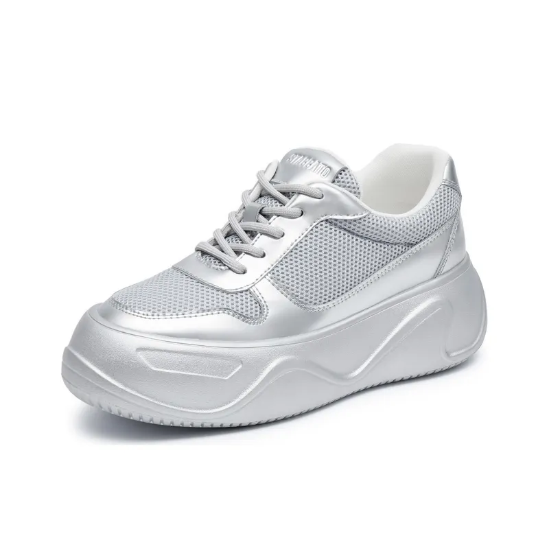 Staccato Cloud Sea Wave Treading Abrasion Resistant Slip Resistant Low Top Casual Shoes Women's-1