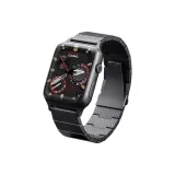 Black Carbon Fiber Pattern Strap (Folding Clasp)