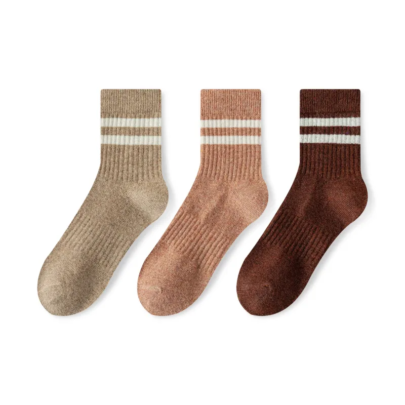 MIIOW Fruit Printing Series Mid Calf Socks Unisex Combo Set-2