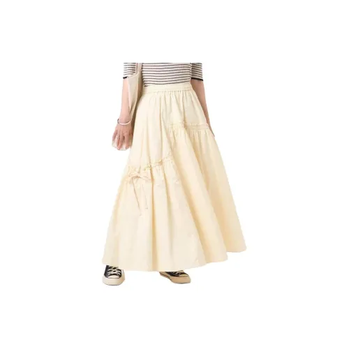 FREAK'S STORE Casual Long Skirts Women's Off White