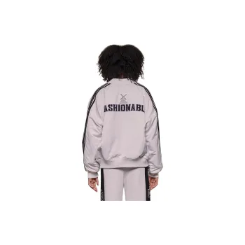 TCH Baseball Jacket Unisex White
