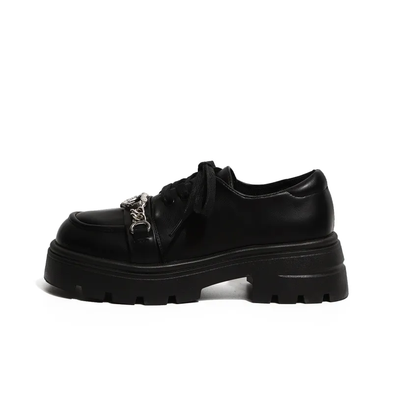 NUNZ Loafers Women's Black Glossy/Black Matte-5